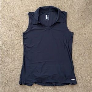 charcoal grey golf polo